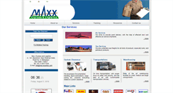 Desktop Screenshot of maxxexpress.com